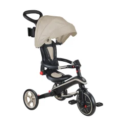 GLOBBER 4 in 1 Explorer Trike Taupe faltbar*Kinder Kinderfahrzeuge