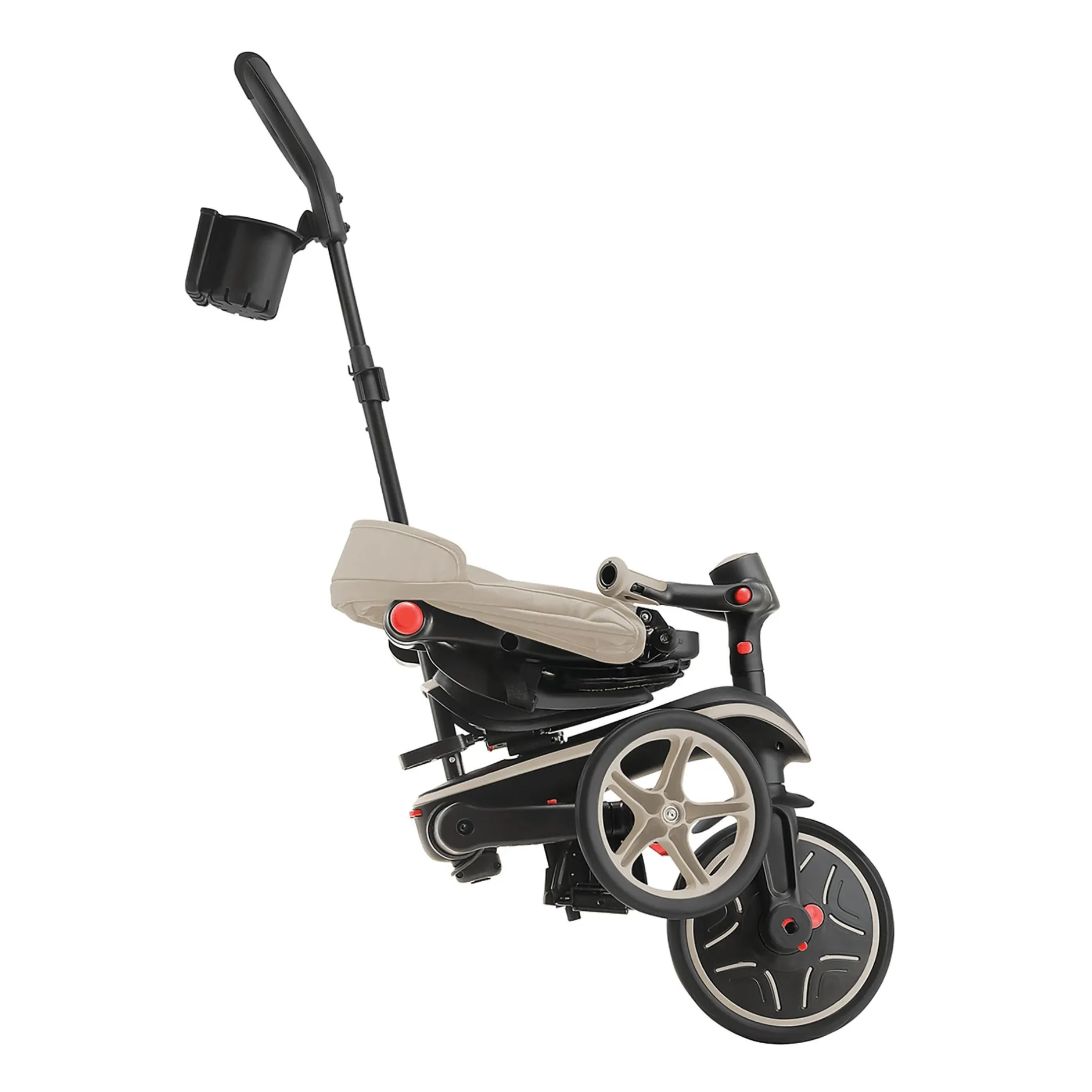 GLOBBER 4 in 1 Explorer Trike Taupe faltbar*Kinder Kinderfahrzeuge