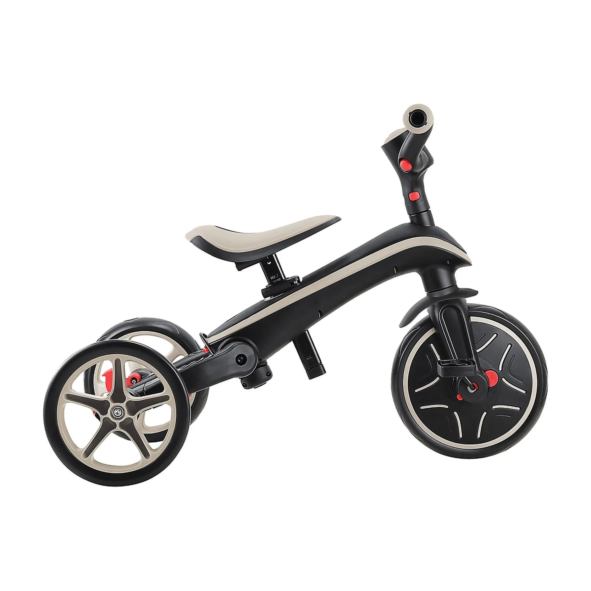 GLOBBER 4 in 1 Explorer Trike Taupe faltbar*Kinder Kinderfahrzeuge
