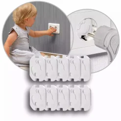 reer 10 Stück Steckdosenschutz*Kinder Kindersicherung