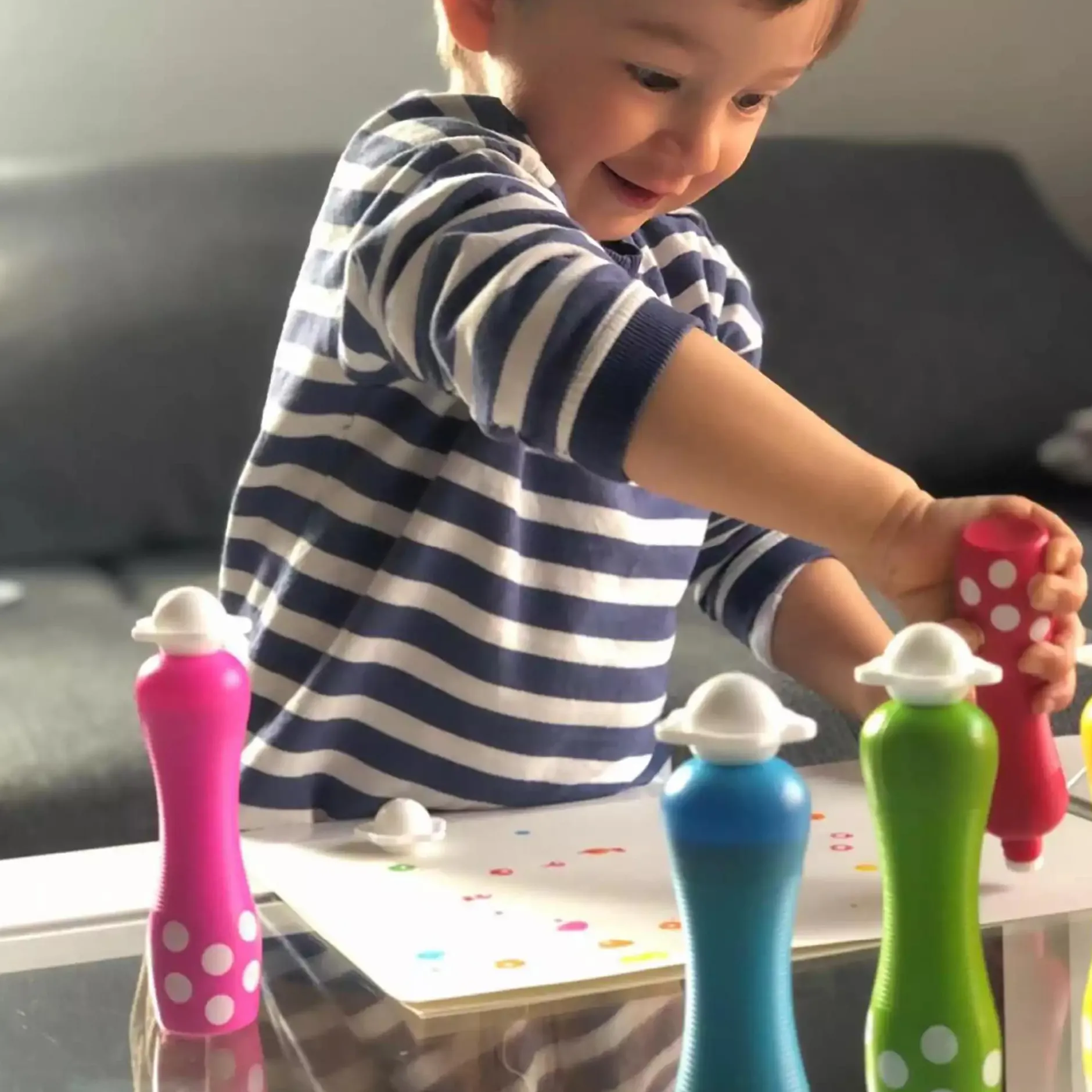 DJECO 6 Stifte mit Schaumstoffspitze*Kinder Malen & Kneten