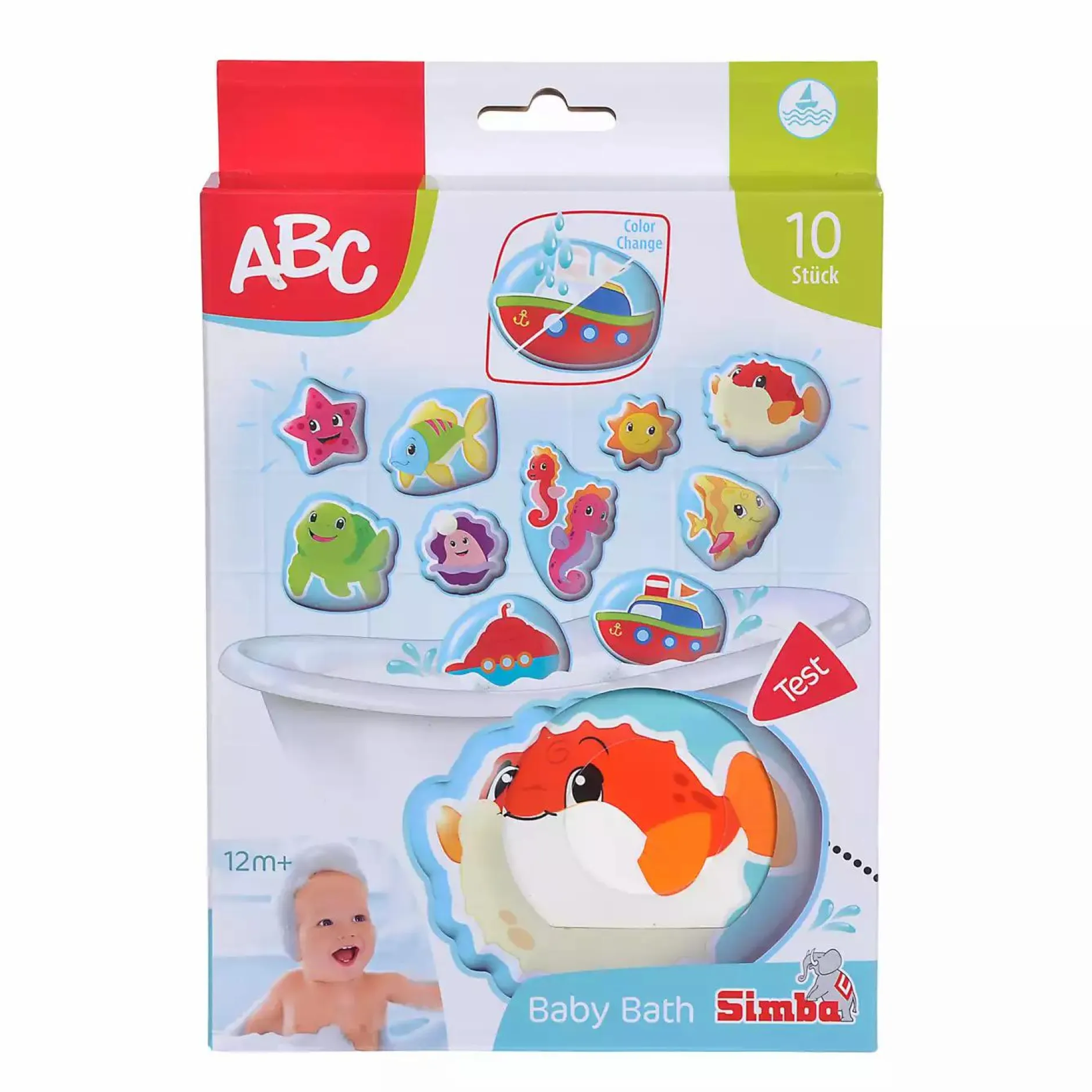 Simba ABC Magisches Badepuzzle*Kinder Badespielzeug|Badespielzeug