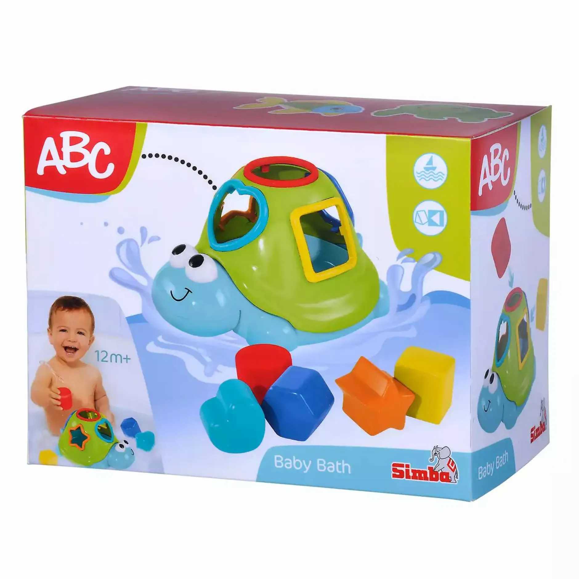 Simba ABC Schwimmende Sortierschildkröte* Wasserspielzeug