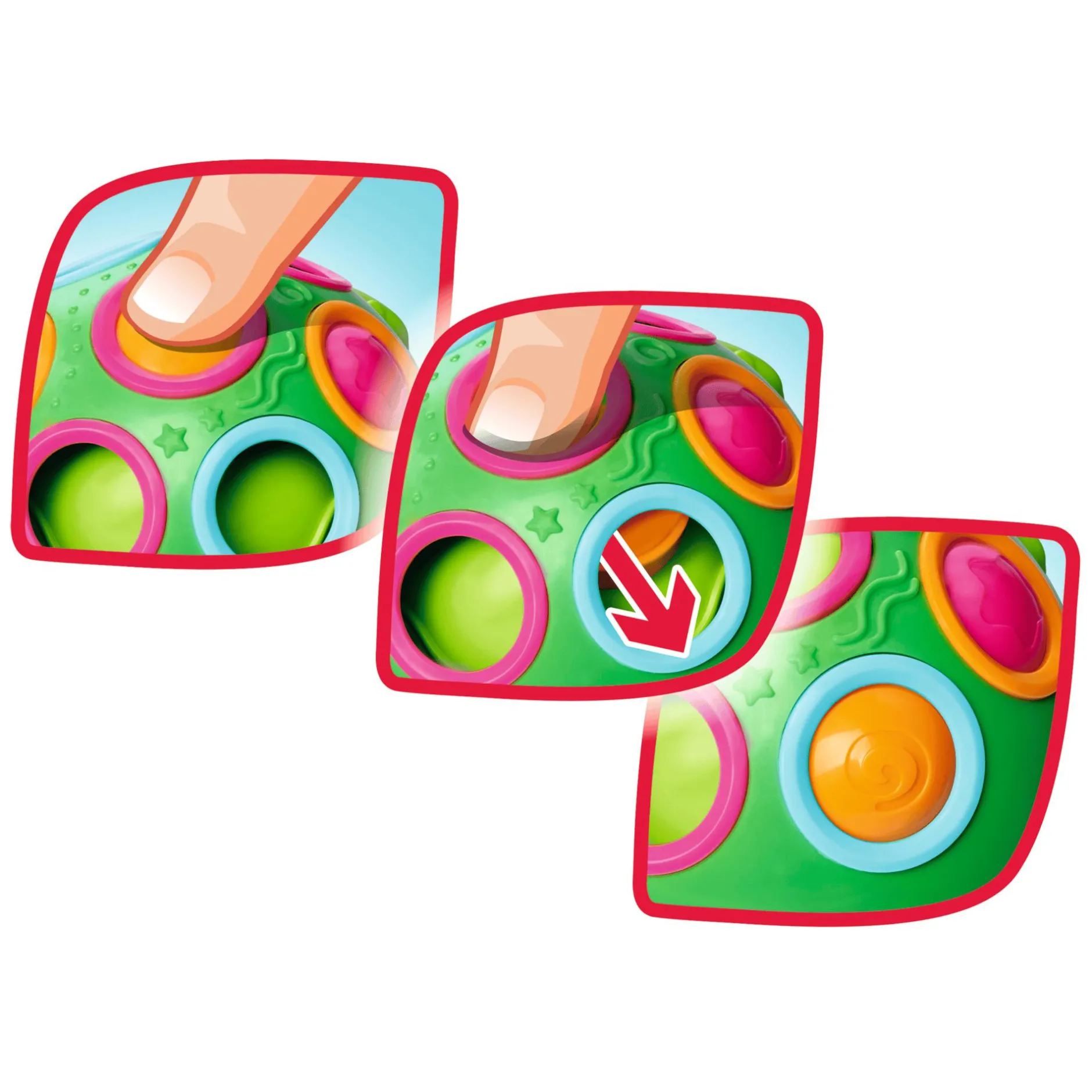Simba ABC Slide'n Match Schildkröte*Kinder Lernspielzeug
