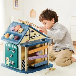 TOPBRIGHT ACTIVITY HAUS 12-in-1*Kinder Lernspielzeug|Holzspielzeug