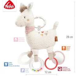 fehn Activity Lama mit Ring* Kuscheltiere
