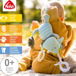 fehn Activity-Drache mit Klemme* Schnullerketten