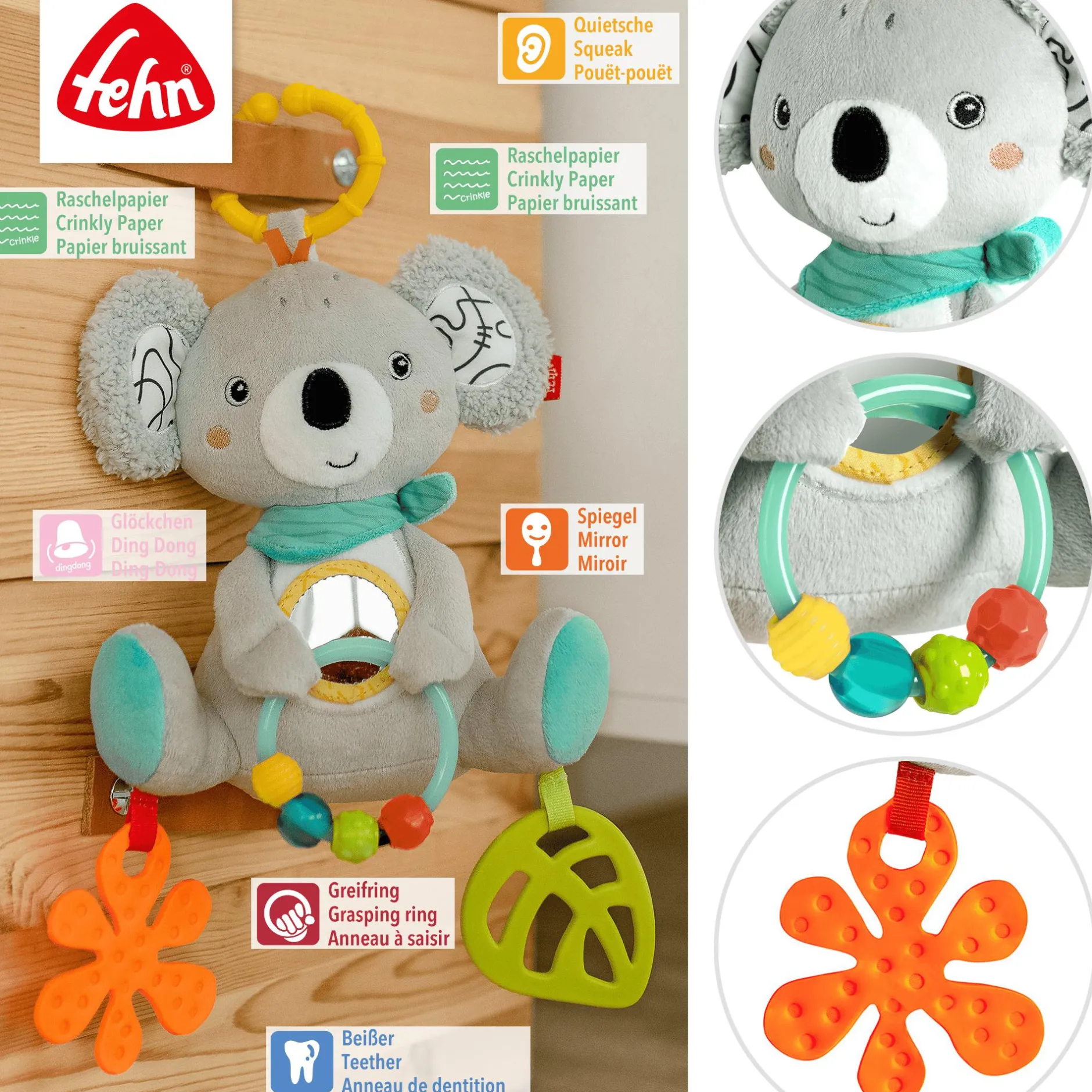 fehn Activity-Koala* Rasseln & Greiflinge