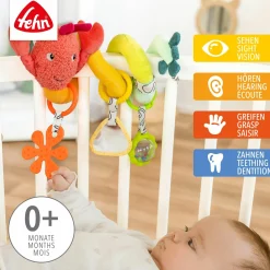 fehn Activity-Spirale Hummer*Kinder Kinderwagen Zubehör|Kuscheltiere