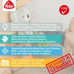 fehn Activity-Spirale Hummer*Kinder Kinderwagen Zubehör|Kuscheltiere