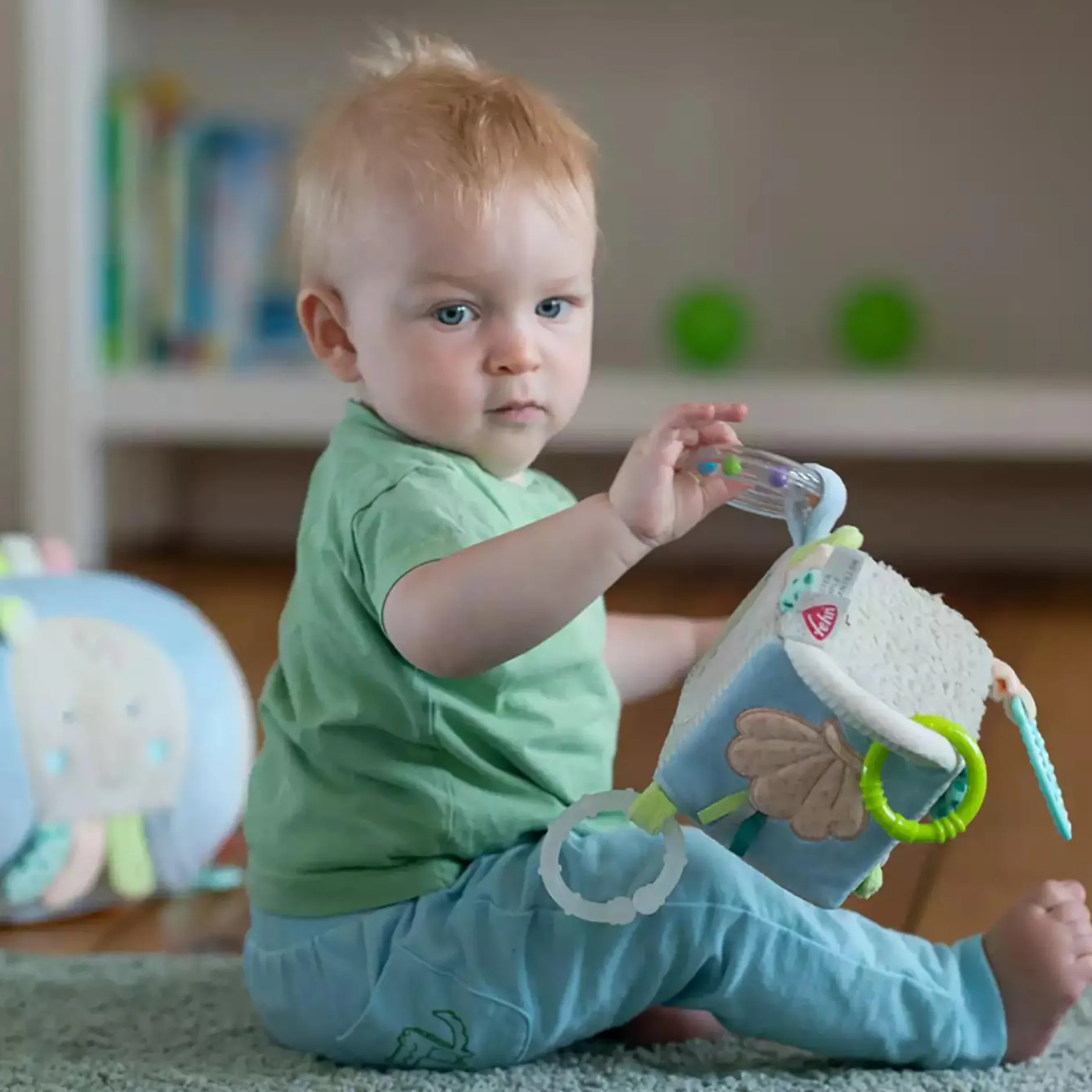 fehn Activity-Würfel Meereskinder*Kinder Kinderwagen Zubehör|Kuscheltiere