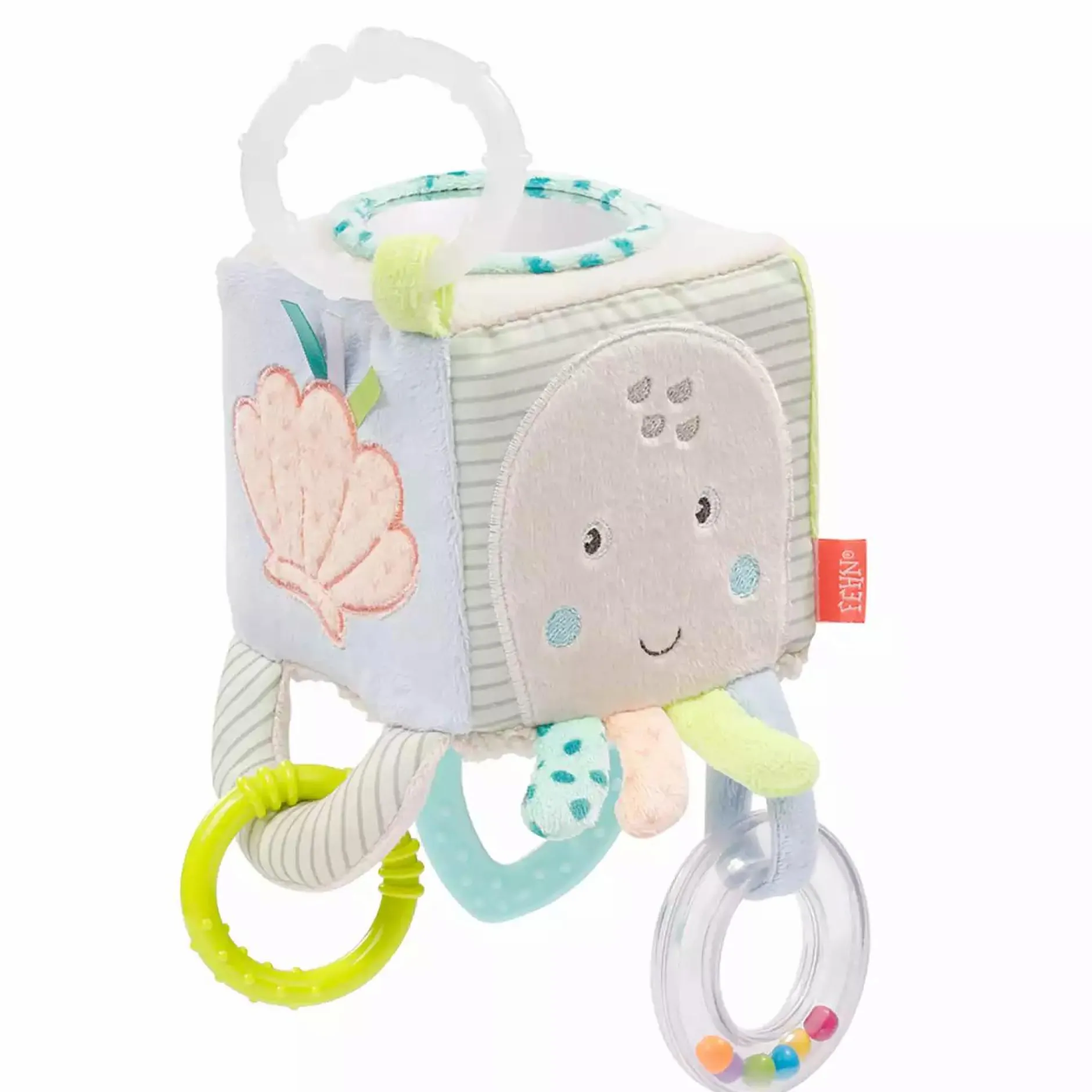 fehn Activity-Würfel Meereskinder*Kinder Kinderwagen Zubehör|Kuscheltiere
