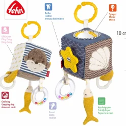 fehn Activity-Würfel Otter Theo* Rasseln & Greiflinge