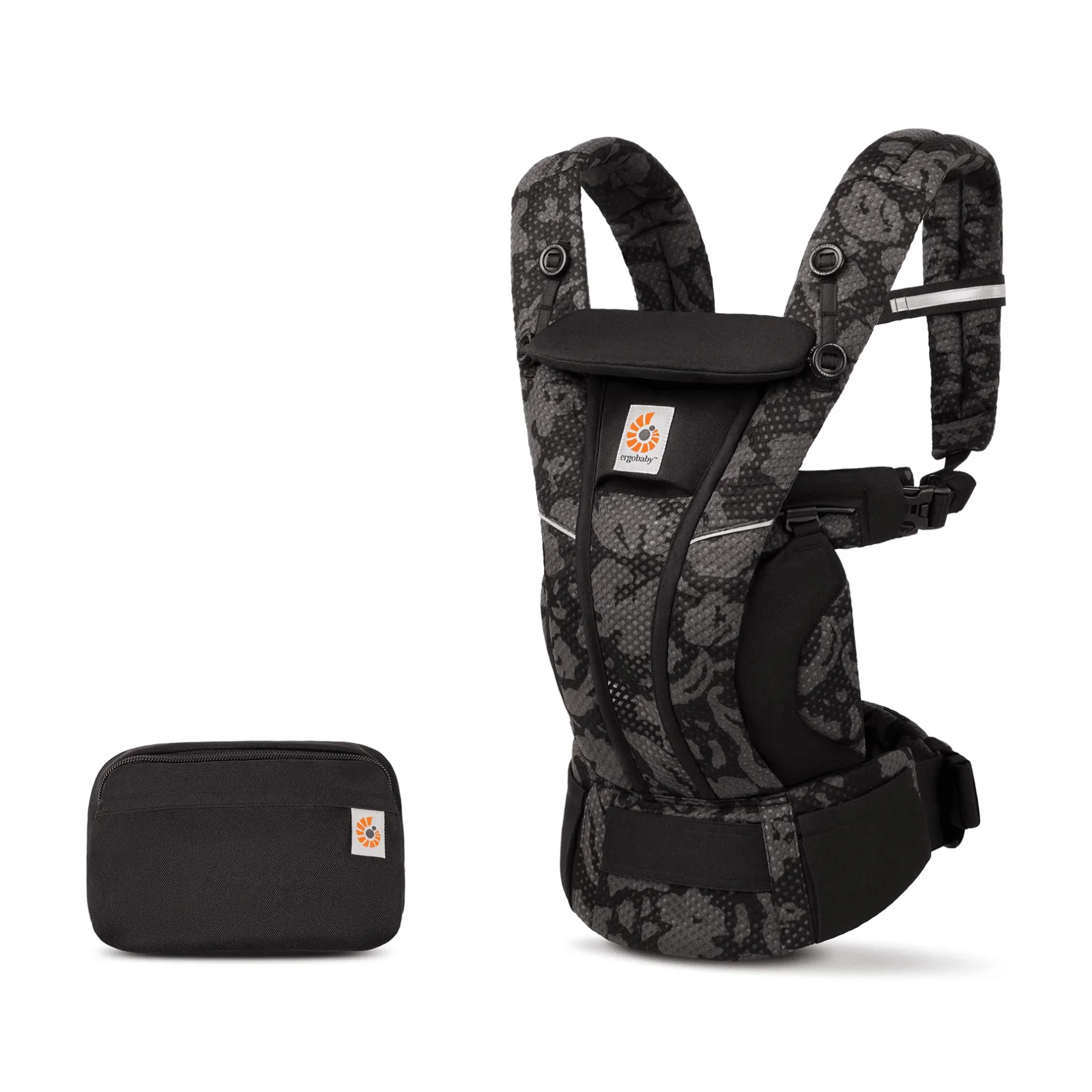 ERGObaby Adapt Onyx Bloom* Babytragen