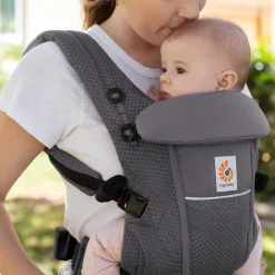 ERGObaby Adapt SoftFlex Mesh Graphite Grey* Babytragen