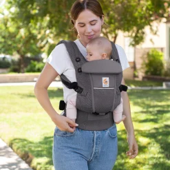 ERGObaby Adapt SoftFlex Mesh Graphite Grey* Babytragen