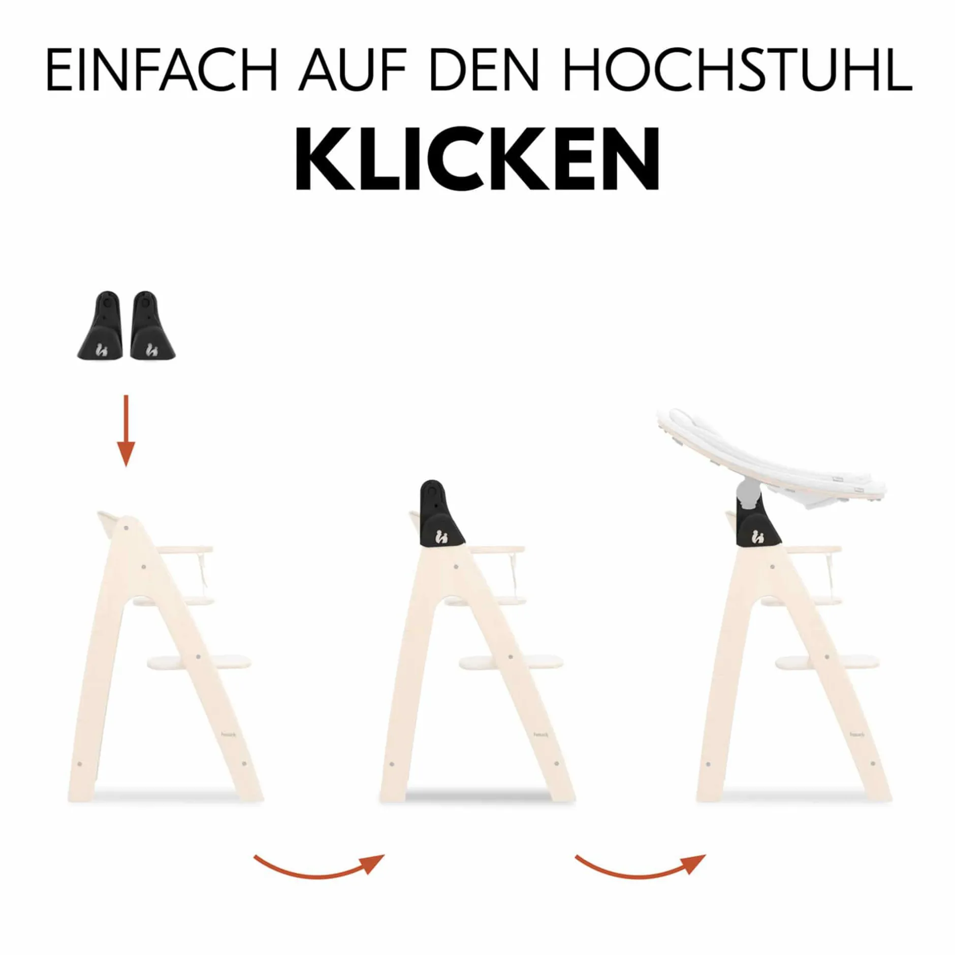 hauck Adapter Arketa* Hochstuhl Zubehör