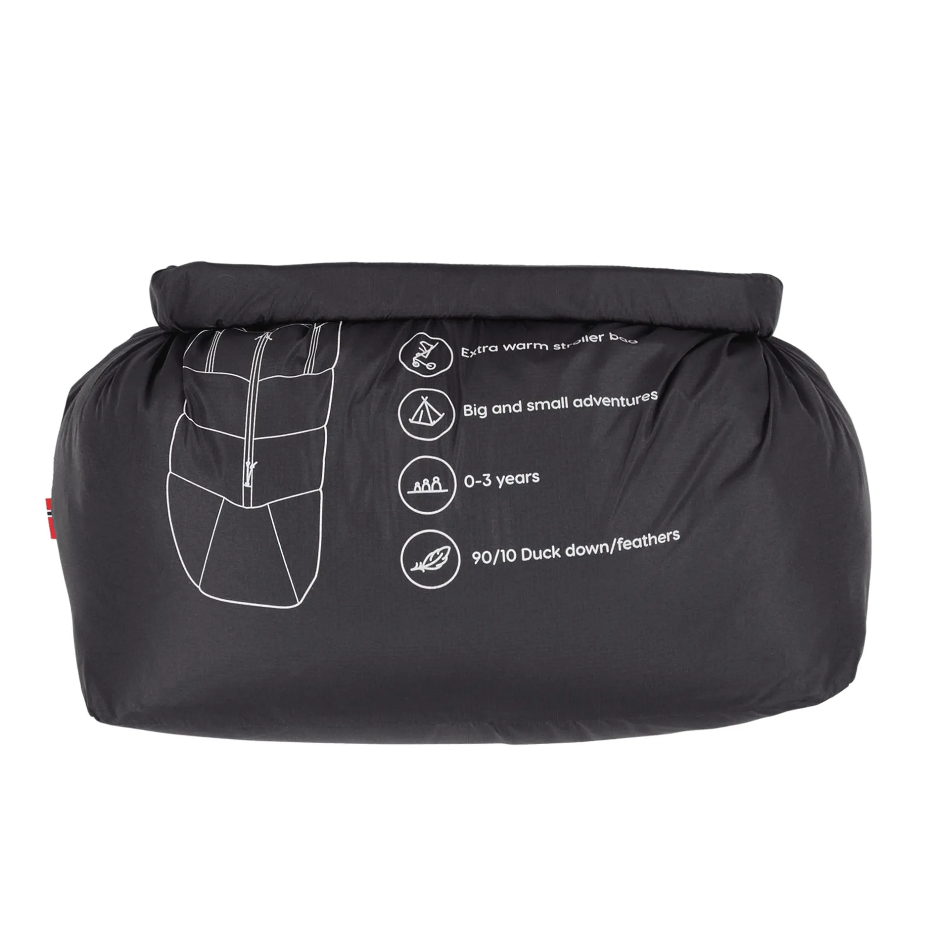 VOKSI Adventure North Black*Kinder Kinderwagen Zubehör