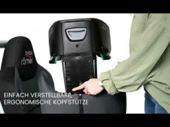 Britax Ru00f6mer ADVENTURE PLUS 2 Midnight Grey*Kinder Kindersitze 15-36 Kg, Gruppe 2/3