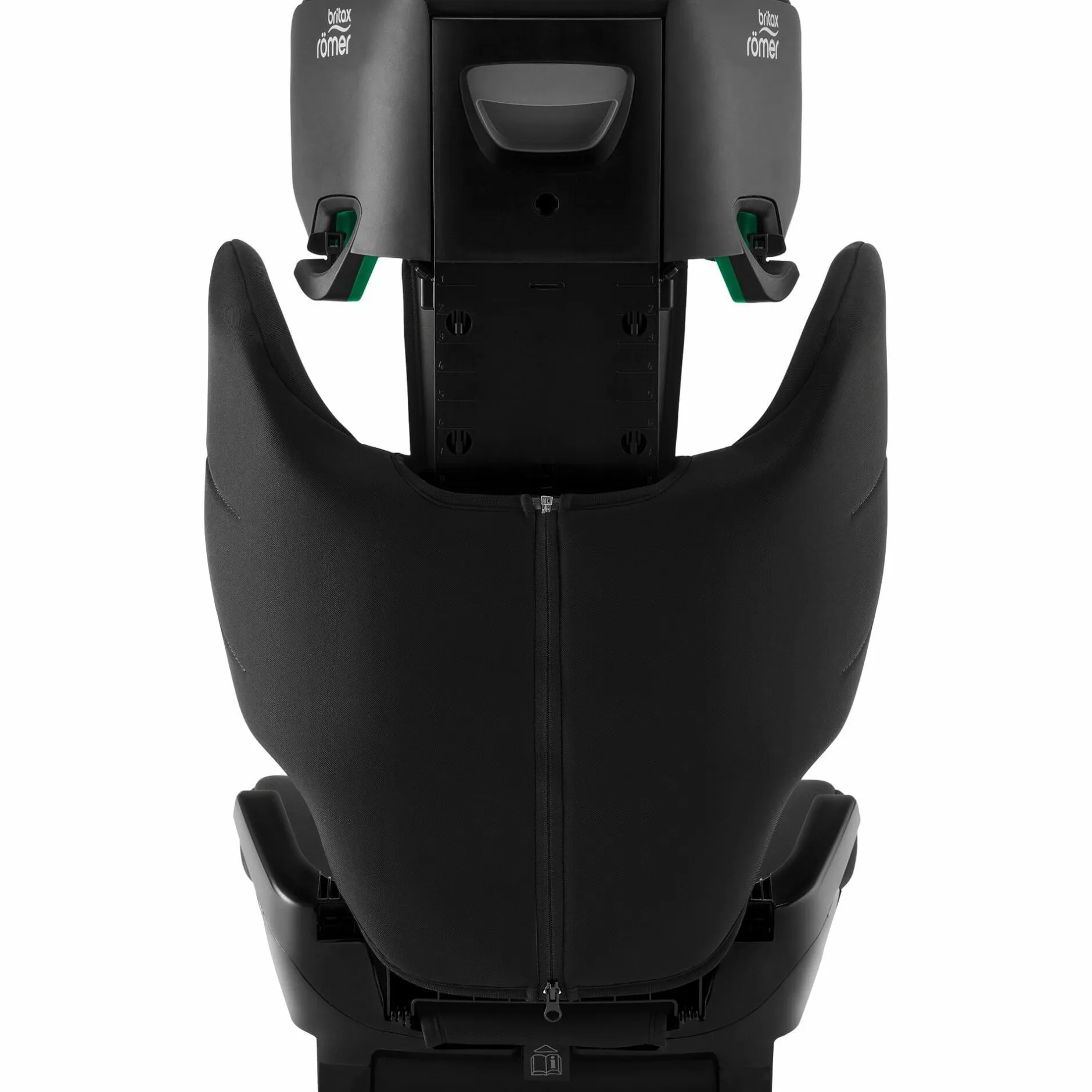 Britax Ru00f6mer ADVENTURE PLUS 2 Space Black*Kinder Kindersitze 15-36 Kg, Gruppe 2/3