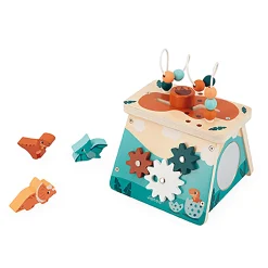 Janod Aktivitäten-Würfel Dino*Kinder Lernspielzeug|Holzspielzeug