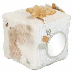 LITTLE DUTCH Aktivitäten-Würfel Newborn Naturals* Kuscheltiere|Spielwürfel