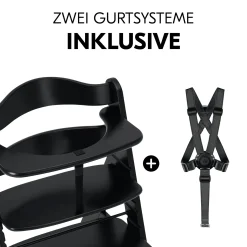 hauck Alpha+ Black* Treppenhochstühle
