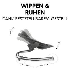 hauck Alpha Bouncer Premium Dark Grey* Hochstuhl Zubehör|Wippen