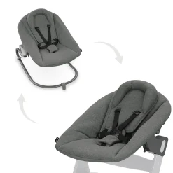 hauck Alpha Bouncer Premium Dark Grey* Hochstuhl Zubehör|Wippen