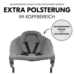 hauck Alpha Bouncer Premium Dark Grey* Hochstuhl Zubehör|Wippen