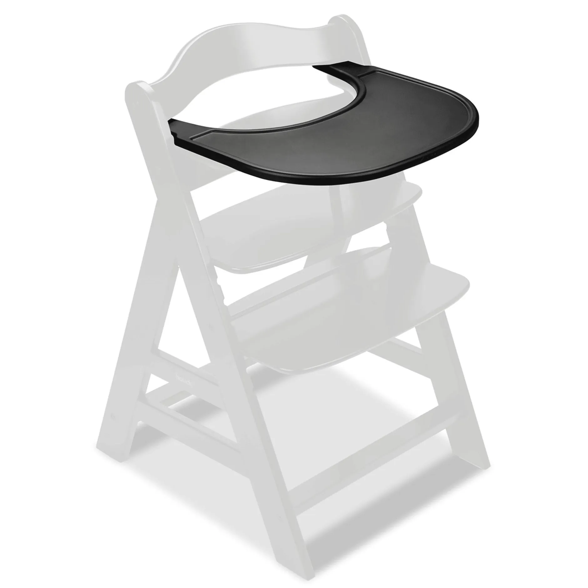 hauck Alpha Click Tray Black* Hochstuhl Zubehör|Treppenhochstühle