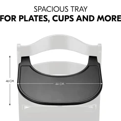 hauck Alpha Click Tray Black* Hochstuhl Zubehör|Treppenhochstühle