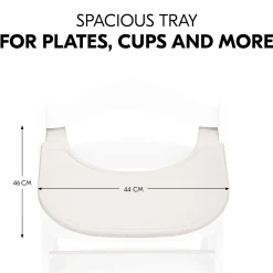 hauck Alpha Click Tray Speckle Beige* Hochstuhl Zubehör|Treppenhochstühle