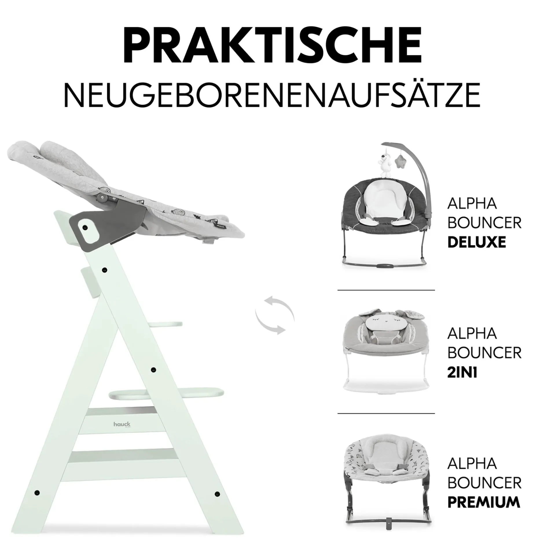 hauck Alpha+ Mint* Treppenhochstühle