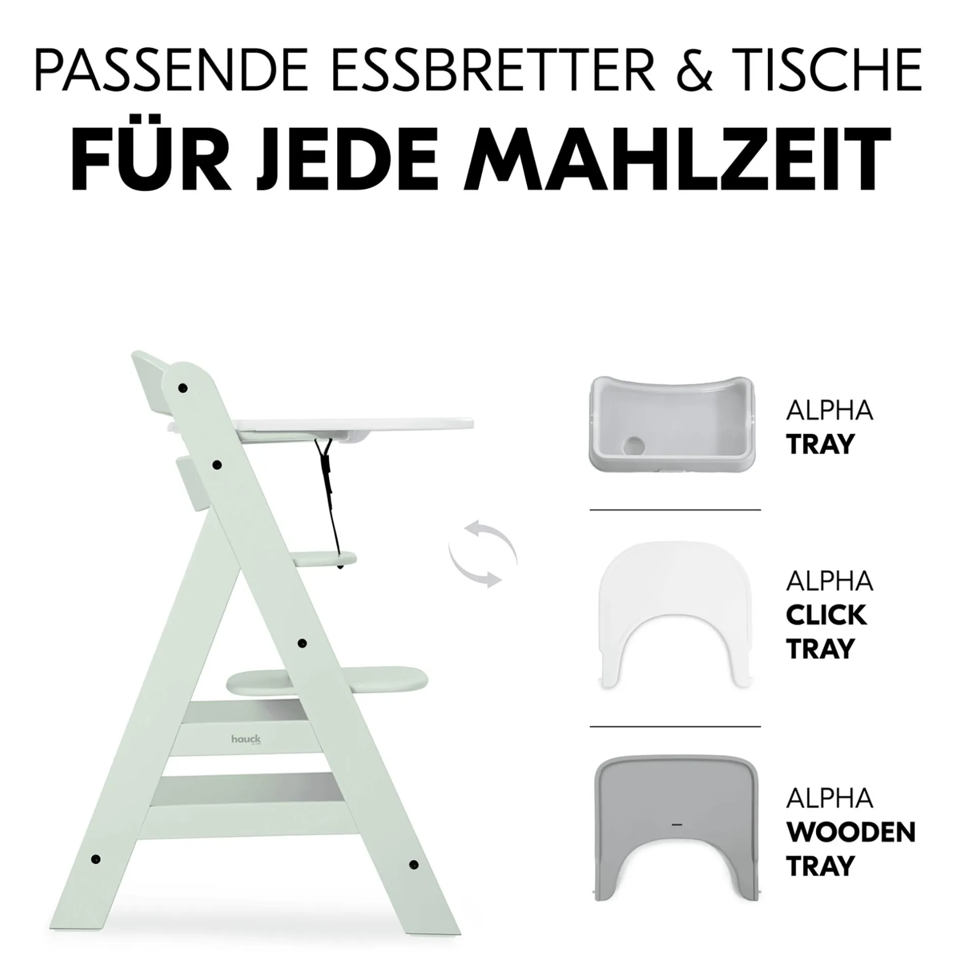 hauck Alpha+ Mint* Treppenhochstühle