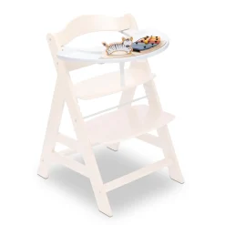 hauck Alpha Play Music Set Zebra inkl. Play Tray White* Hochstuhl Zubehör