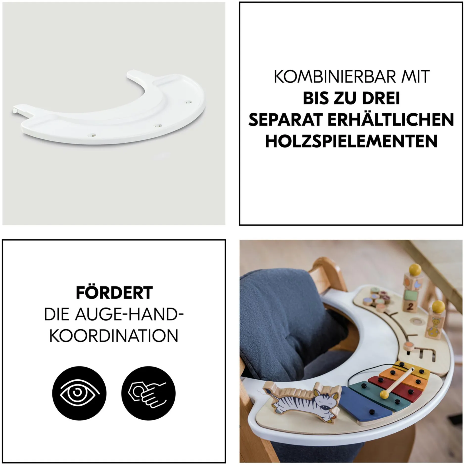 hauck Alpha Play Tray* Hochstuhl Zubehör