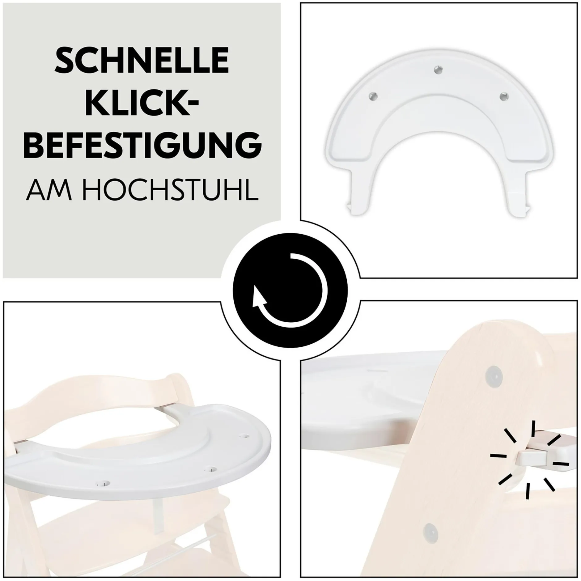 hauck Alpha Play Tray* Hochstuhl Zubehör