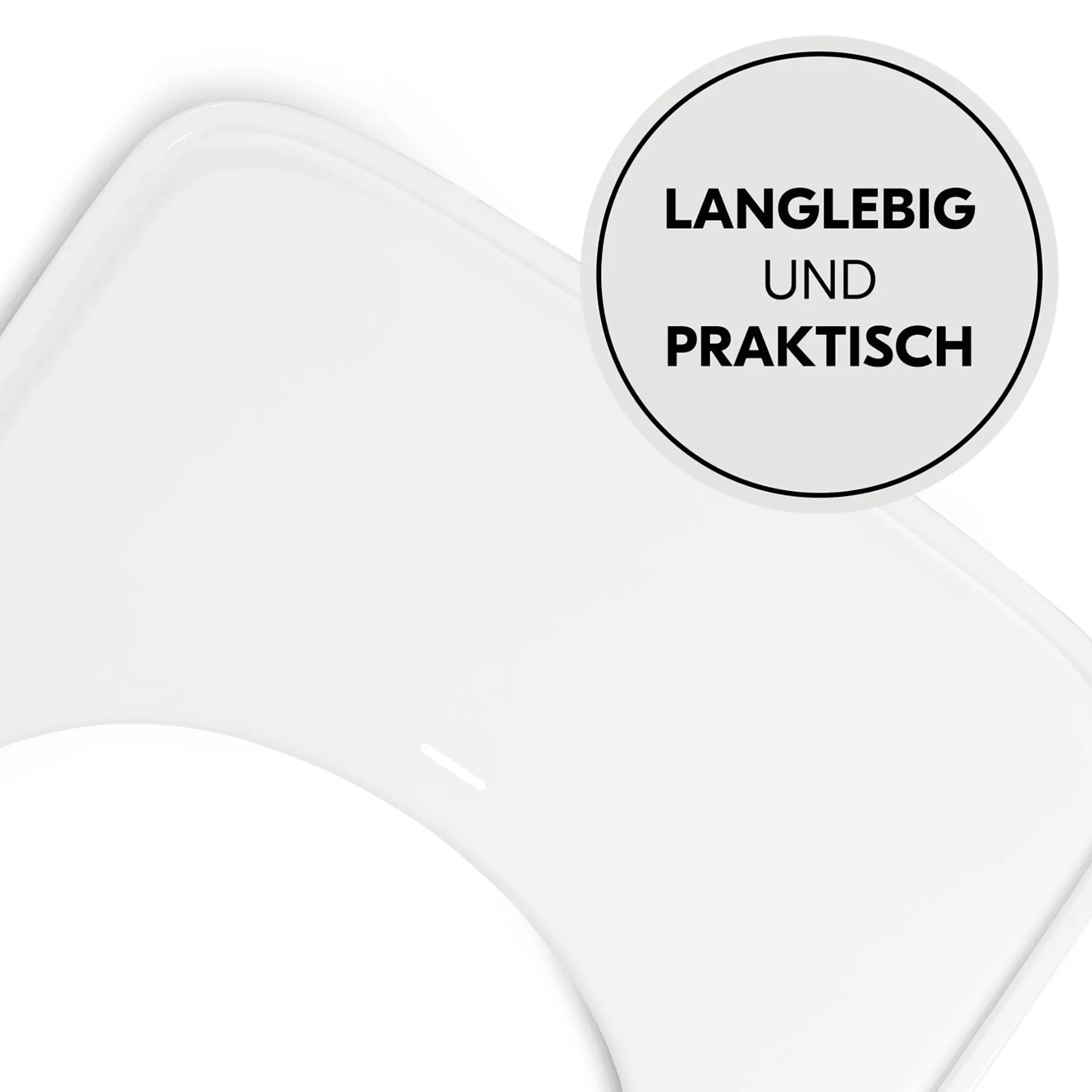 hauck Alpha Wooden Tray White* Hochstuhl Zubehör