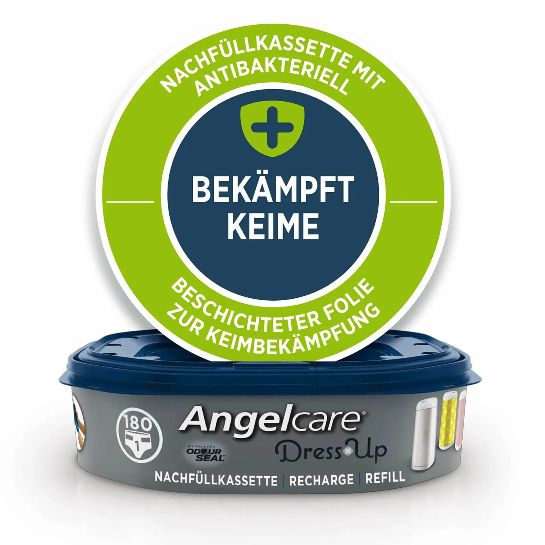 Angelcare ® Nachfüllkassetten XL* Windeleimer