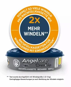 Angelcare ® Nachfüllkassette* Windeleimer