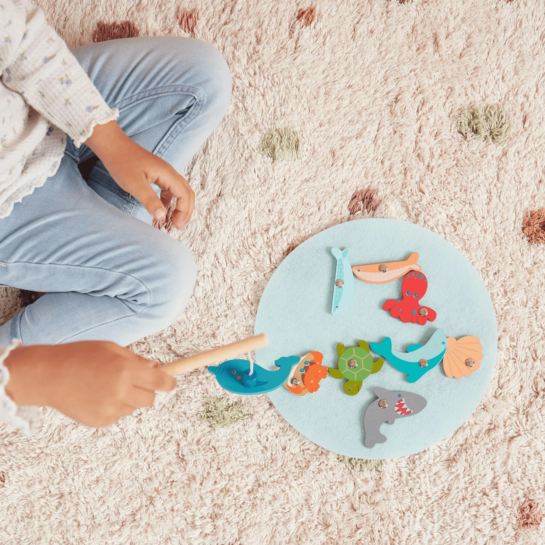 bieco Angelspiel*Kinder Holzspielzeug