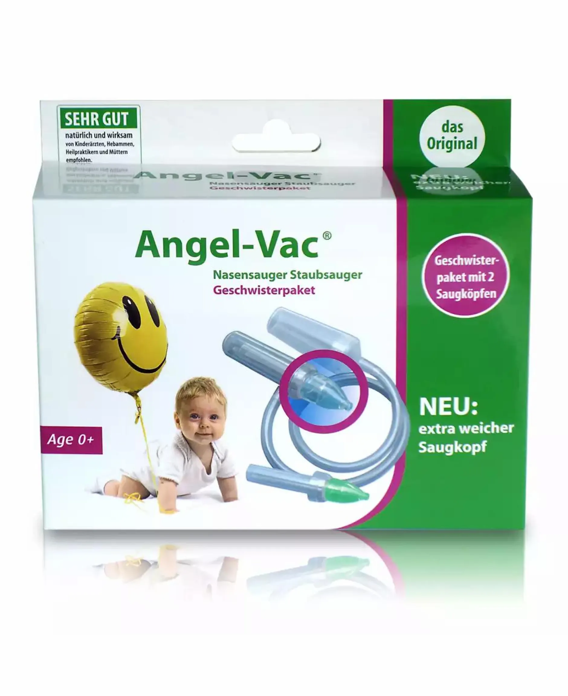 Angel-Vac Nasensauger Geschwisterpaket* Hausapotheke