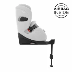 cybex PLATINUM Anoris T2 i-Size Plus Platinum White*Kinder Kindersitze Isofix|Kindersitze 9-18 Kg, Gruppe 1