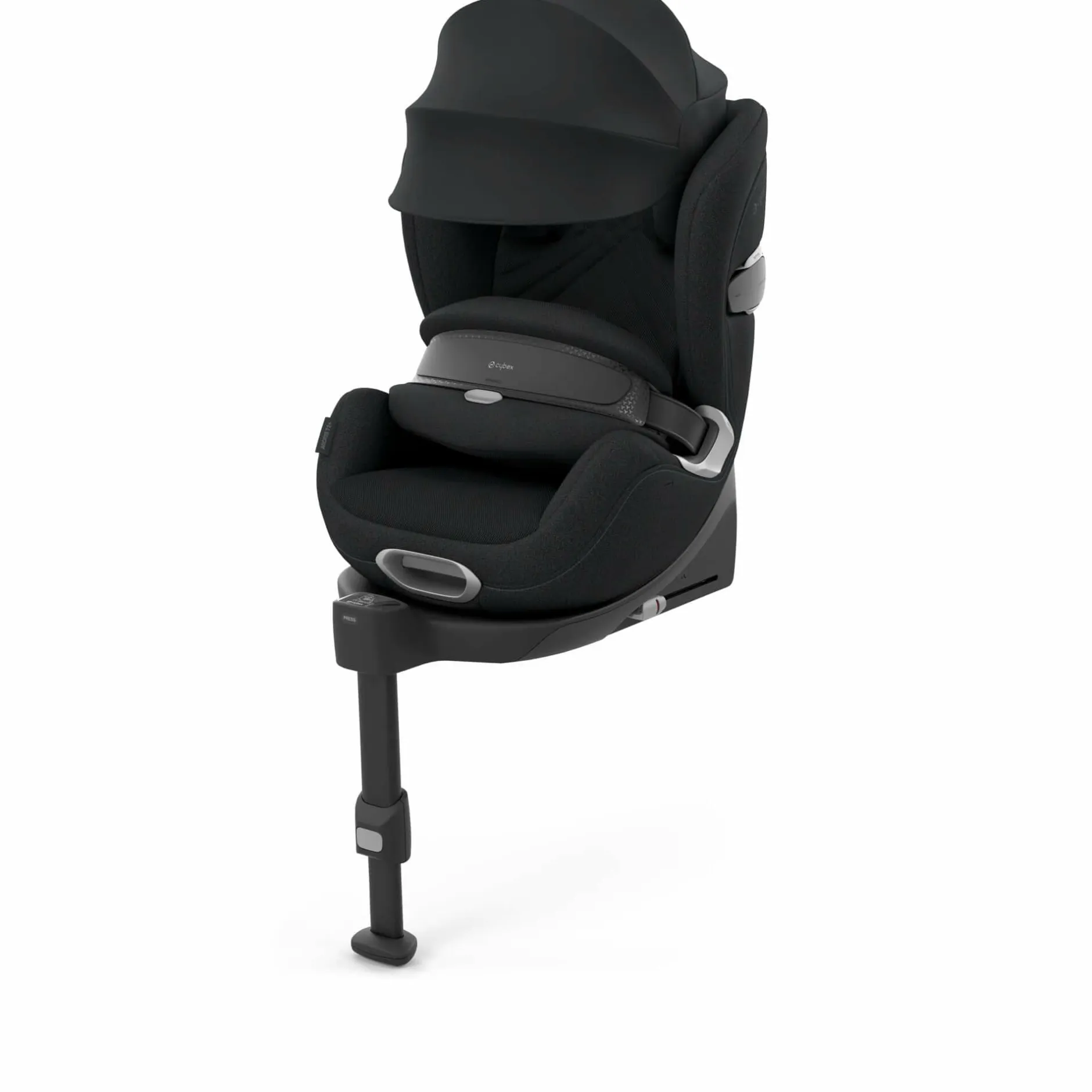 cybex PLATINUM Anoris T2 i-Size Plus Sepia Black*Kinder Kindersitze Isofix|Kindersitze 9-18 Kg, Gruppe 1