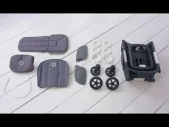 bugaboo Ant Style-Set Complete Grey Mélange-Grey Mélange*Kinder Kinderwagen Zubehör