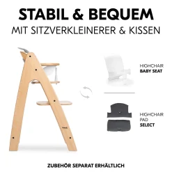 hauck Arketa Beech* Treppenhochstühle