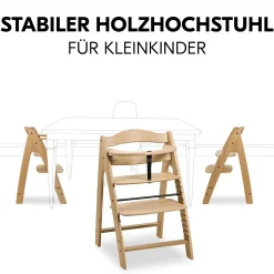 hauck Arketa Oak* Treppenhochstühle