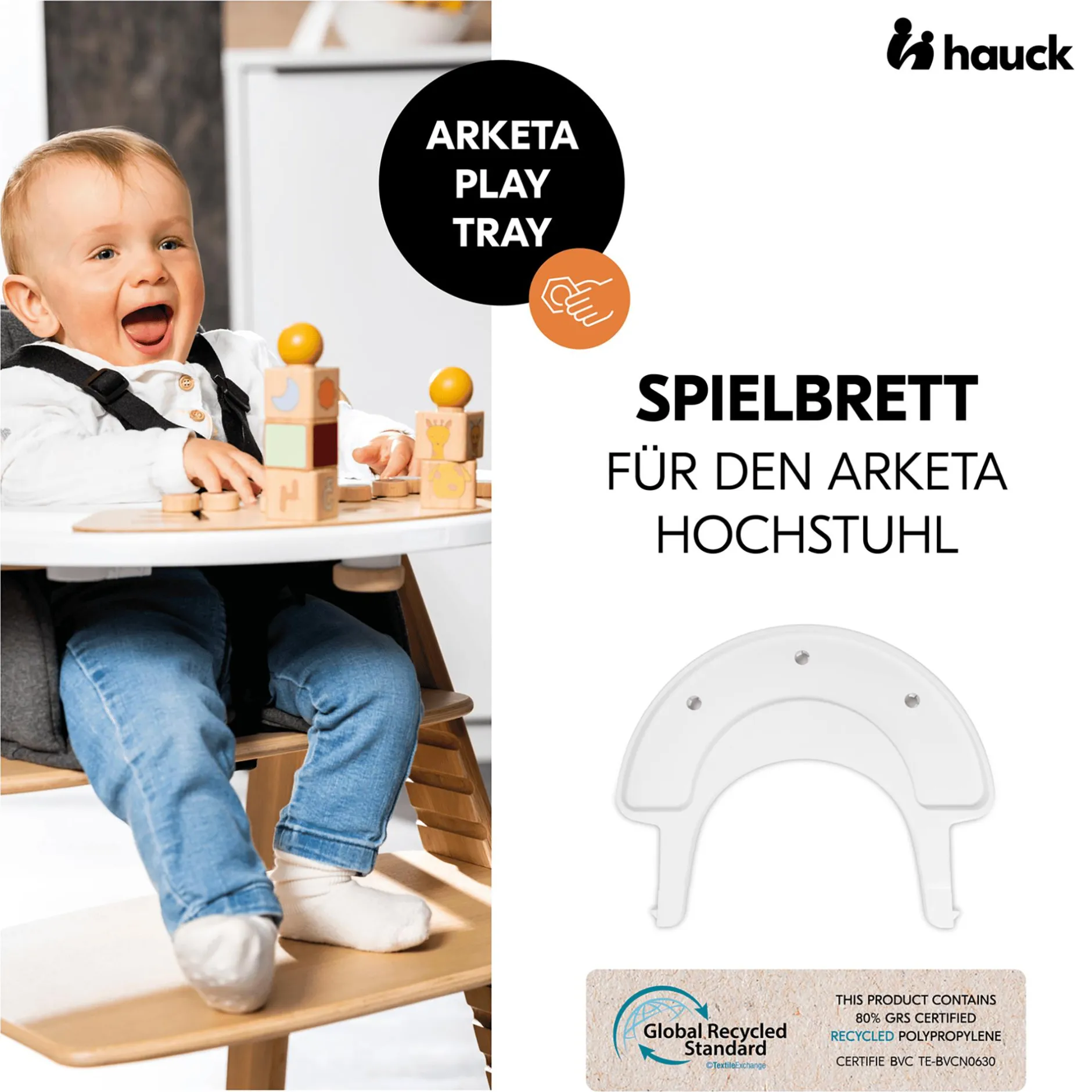 hauck Arketa Play Tray* Hochstuhl Zubehör