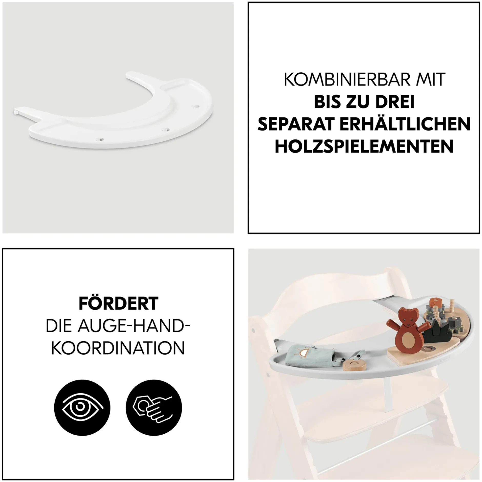 hauck Arketa Play Tray* Hochstuhl Zubehör